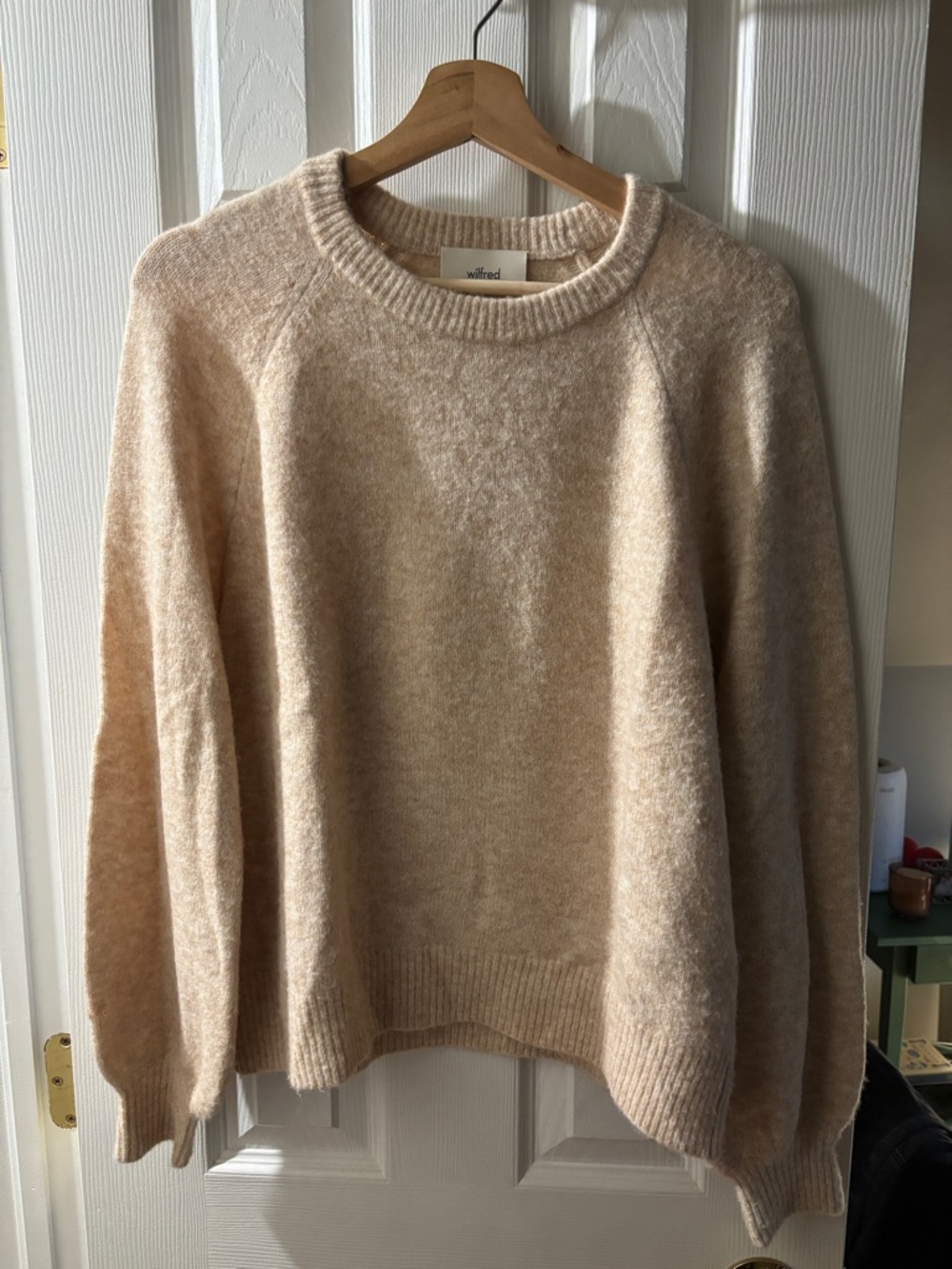Wilfred Soft Cream Crewneck Sweater